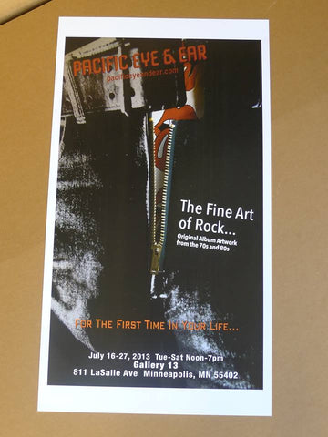 The Stones Peek-A-Boo Zipper Poster