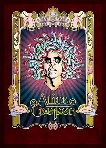 Alice Cooper - Alice At The Palace - Print