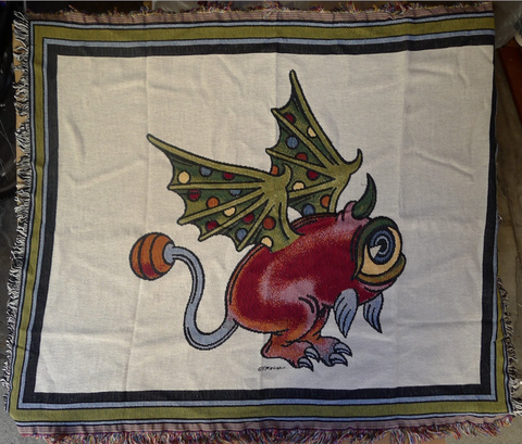 West, Bruce & Lang "Rare Bird #2 - Sofa Throw