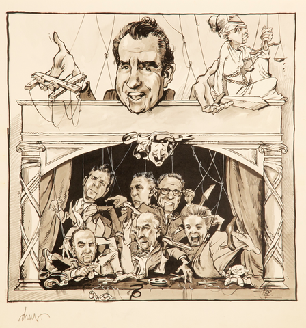 Watergate Comedy Hour - Album Front Cover Print