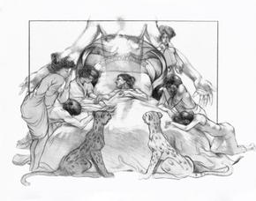 Black Sabbath Back Cover Sketch