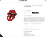 Rolling Stones Window Cling