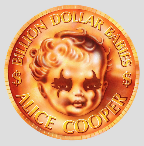 Alice Cooper - Billion Dollar Babies Coin - Print