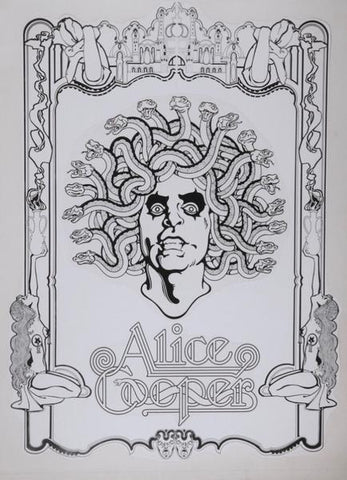 Alice Cooper - Alice At The Palace - Mechanical Line Art