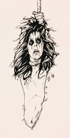 Alice Cooper - Raise Your Fist And Yell - Ad Art