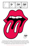 The Original Rolling Stones Logo poster